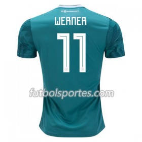 Camisetas Alemania Werner 11 Segunda Equipacion Mundial 2018